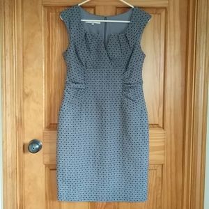 Evan-Picone Lined V Neck Dress Size 8